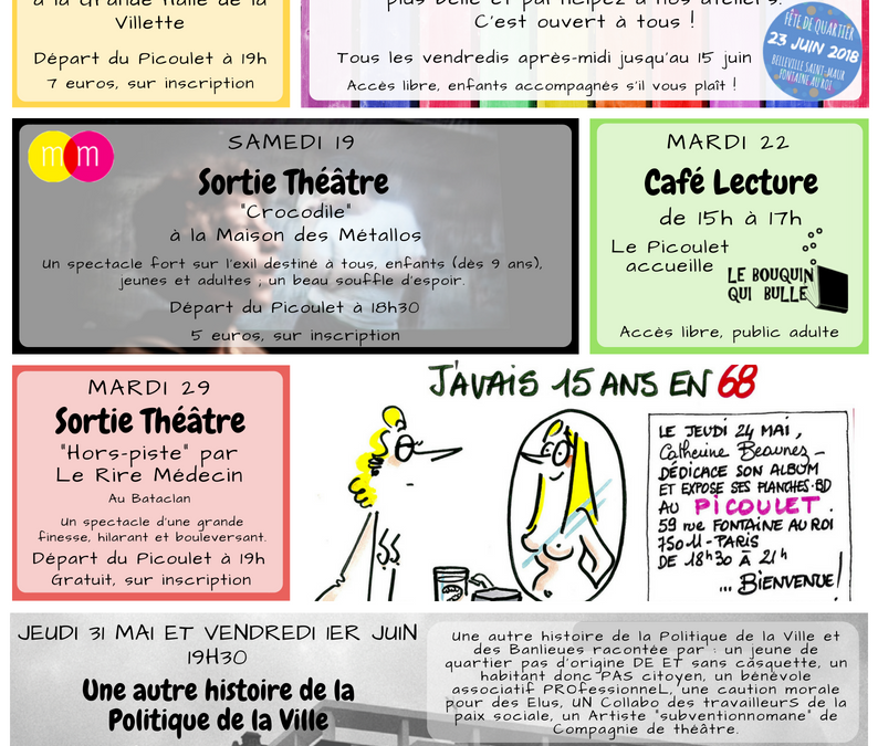 Programme de Mai 2018