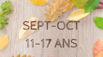 Programme Jeunesse Sept-Oct 2024