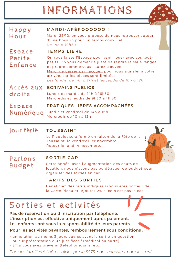 Programme général Automne 2024