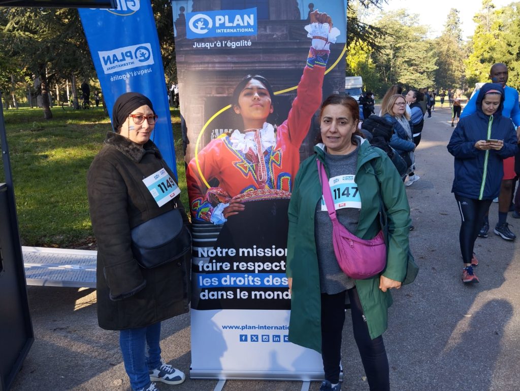 Messaouda et Rahma à la Run for Girls 2024