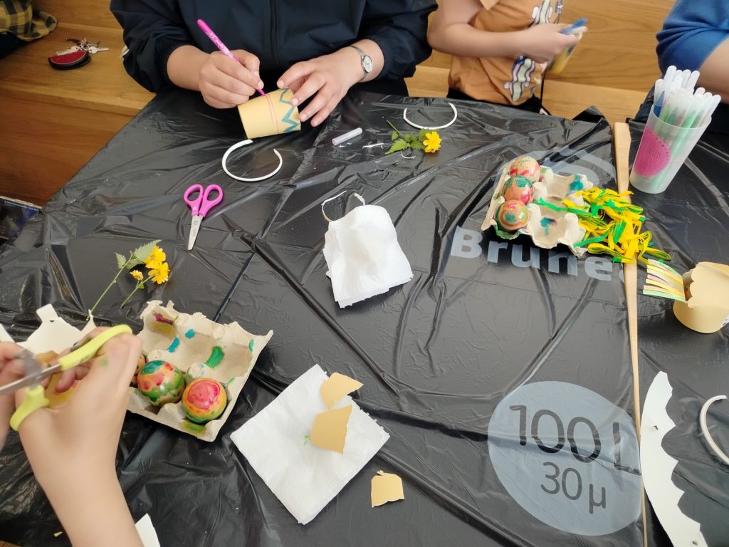 Activités Oeufs de Pâques colorés